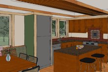 Craftsman Interior - Kitchen Plan #454-13