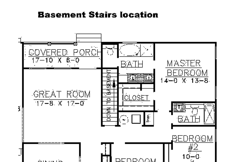 House Blueprint - Floor Plan - Other Floor for Traditional House Plan #44-103 - 3 bed, 2.5 bath