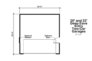 Floor Plan - Main Floor for Traditional House Plan #312-741, 0 bath