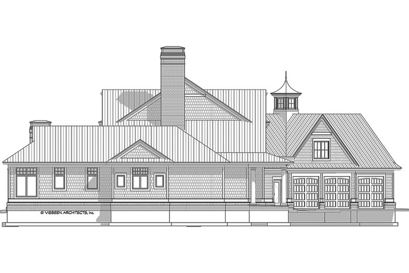 House Design - Left Side Elevation
