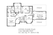 Country Style House Plan - 5 Beds 2.5 Baths 2377 Sq/Ft Plan #53-267 
