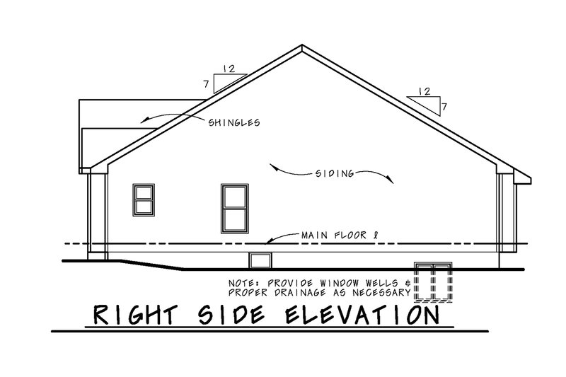 Dream House Plan - Exterior - Front Elevation 3 for Traditional House Plan #20-2452 - 3 bed, 2.5 bath