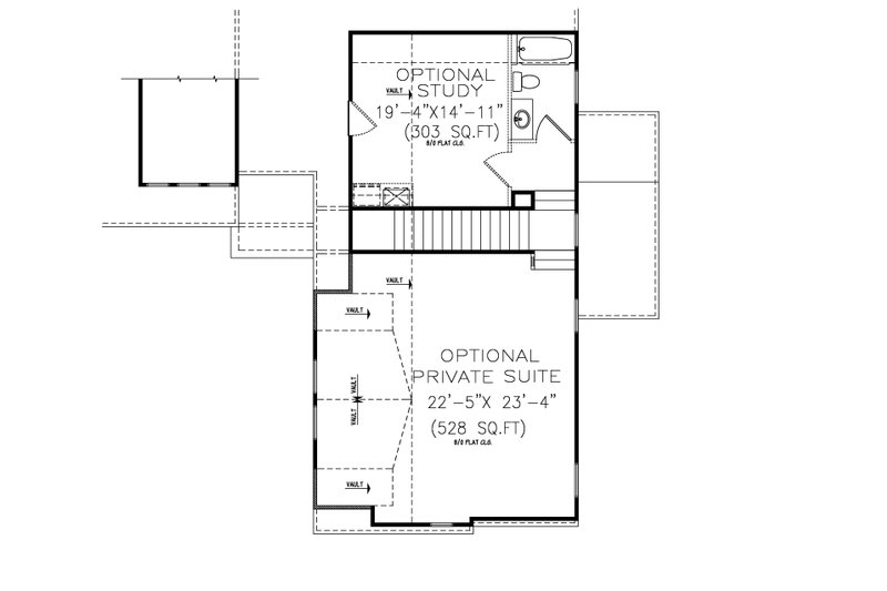 House Plan Design - Floor Plan - Other Floor for Farmhouse House Plan #54-440 - 2 bed, 2.5 bath