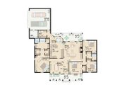 Traditional Style House Plan - 4 Beds 2 Baths 2393 Sq/Ft Plan #36-209 