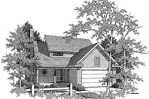 Traditional Exterior - Front Elevation Plan #70-176