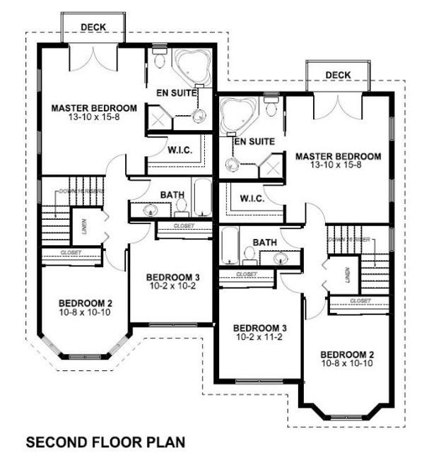 Dream House Plan - Victorian Floor Plan - Upper Floor Plan #126-152