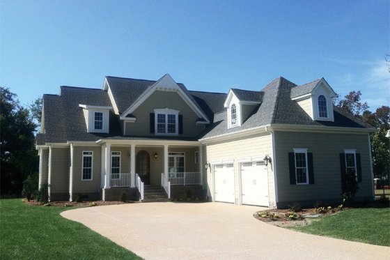 Exterior - Front Elevation 3 for Country House Plan #927-435 - 4 bed, 3 bath