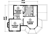 Victorian Style House Plan - 3 Beds 1 Baths 1972 Sq/Ft Plan #25-4760 