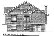 Traditional Style House Plan - 2 Beds 2 Baths 1675 Sq/Ft Plan #70-167 