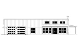 Exterior - Front Elevation 6 for Barndominium House Plan #430-381 - 3 bed, 2.5 bath