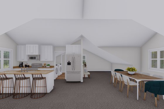 Interior - Other 2 for Farmhouse House Plan #1060-110 - 1 bed, 1.5 bath