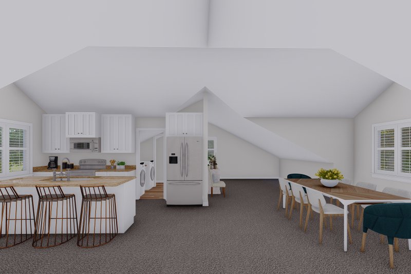 Home Plan - Interior - Other 2 for Farmhouse House Plan #1060-110 - 1 bed, 1.5 bath