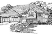 Traditional Style House Plan - 3 Beds 2 Baths 2063 Sq/Ft Plan #47-350 