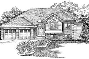 Traditional Exterior - Front Elevation Plan #47-350