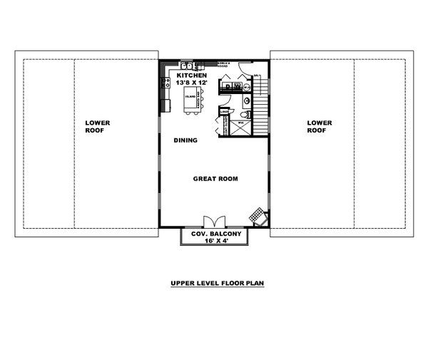 Home Plan - Farmhouse Floor Plan - Upper Floor Plan #117-1003