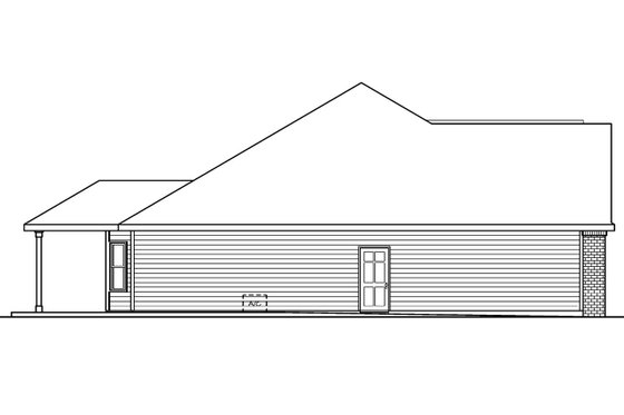 Exterior - Other Elevation for Modern House Plan #124-601 - 2 bed, 2.5 bath