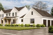 Country Style House Plan - 4 Beds 2.5 Baths 2871 Sq/Ft Plan #1089-17 Exterior 