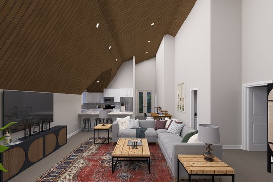 Interior - Other 2 for Barndominium House Plan #1060-270 - 3 bed, 3.5 bath