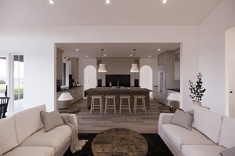 Home Plan - European Interior - Kitchen Plan #23-2794