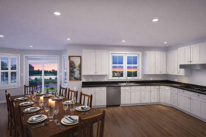 Architectural House Design - Interior - Kitchen 2 for Traditional House Plan #1060-444 - 4 bed, 3.5 bath