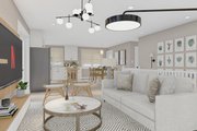 Cottage Style House Plan - 3 Beds 2 Baths 1714 Sq/Ft Plan #1060-177 