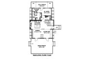 Cabin Style House Plan - 2 Beds 2 Baths 1627 Sq/Ft Plan #117-1014 