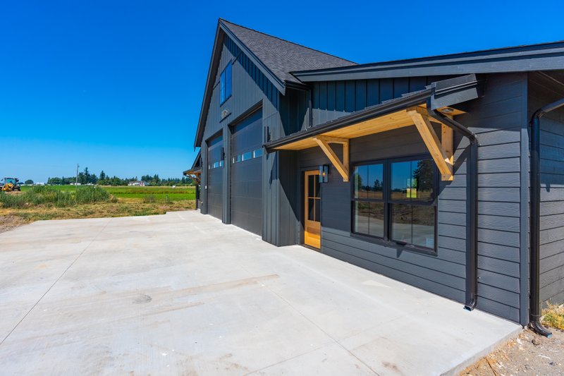 Architectural House Design - Exterior - Front Elevation 7 for Barndominium House Plan #1070-121 - 1 bed, 1 bath