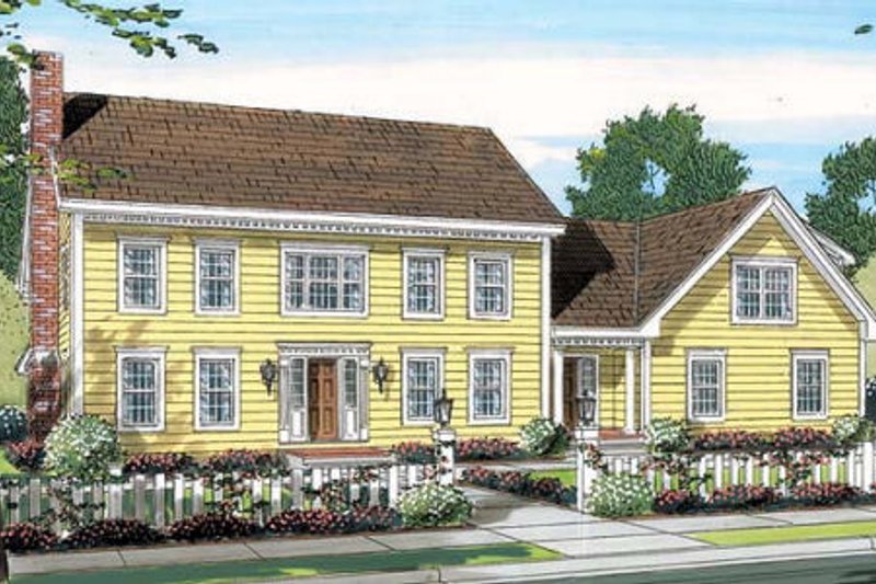 Country Style House Plan - 3 Beds 2.5 Baths 3150 Sq/Ft Plan #312-625
