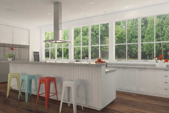 Interior - Kitchen for Ranch House Plan #888-9 - 3 bed, 3.5 bath