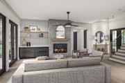 Traditional Style House Plan - 5 Beds 3.5 Baths 4139 Sq/Ft Plan #455-557 