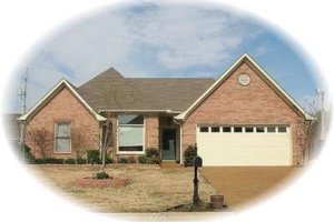 European Exterior - Front Elevation Plan #81-1476