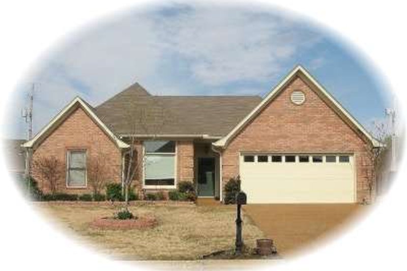European Style House Plan - 3 Beds 2 Baths 1796 Sq/Ft Plan #81-1476