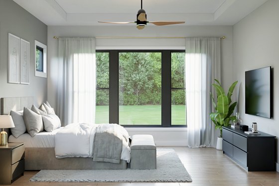 Interior - Bedroom for Farmhouse House Plan #1089-71 - 4 bed, 3.5 bath