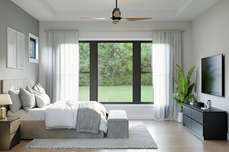 Home Plan - Interior - Bedroom for Farmhouse House Plan #1089-71 - 4 bed, 3.5 bath