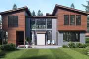 Contemporary Style House Plan - 4 Beds 3 Baths 3398 Sq/Ft Plan #1066-66 