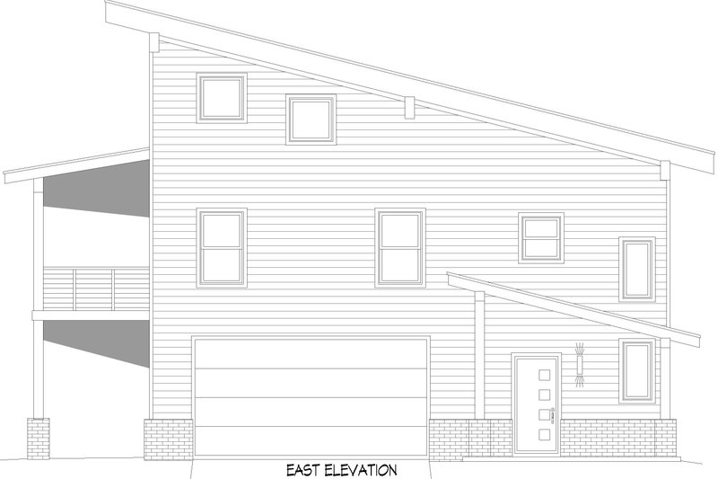 Dream House Plan - Exterior - Other Elevation 4 for Beach House Plan #932-1093 - 3 bed, 3.5 bath