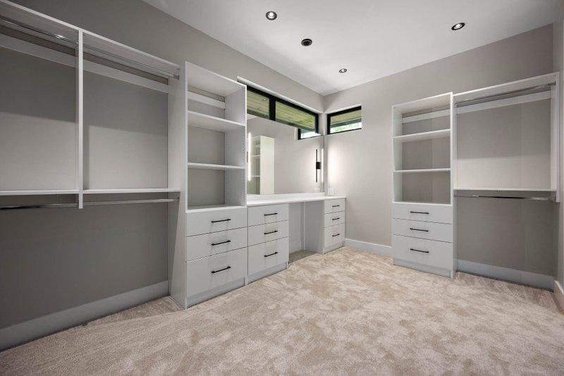 House Blueprint - Interior - Bedroom for Modern House Plan #1114-100 - 4 bed, 4.5 bath