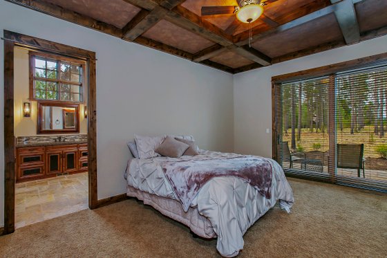 Craftsman style house design, Master bedroom photo
