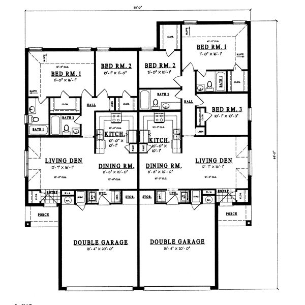 Traditional Floor Plan - Main Floor Plan #42-144