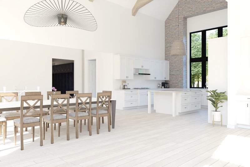 House Blueprint - Interior - Kitchen for Country House Plan #1089-37 - 3 bed, 2.5 bath