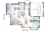 Traditional Style House Plan - 4 Beds 2 Baths 2037 Sq/Ft Plan #23-727 