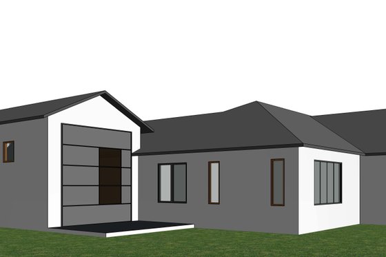 Exterior - Other Elevation for Traditional House Plan #1066-107 - 3 bed, 3 bath