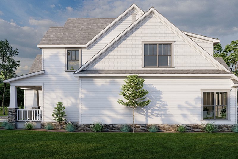 House Blueprint - Exterior - Other Elevation for Country House Plan #923-326 - 3 bed, 3.5 bath