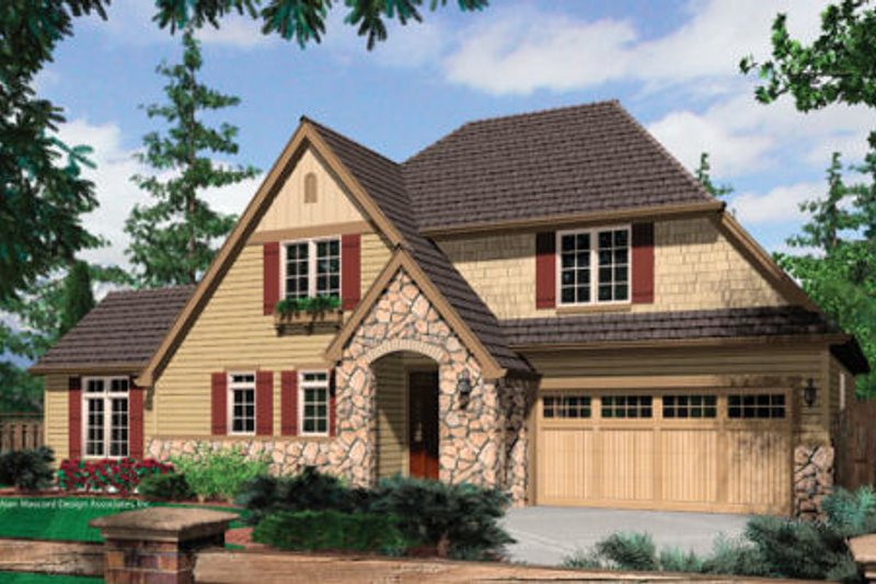Home Plan - Craftsman Exterior - Front Elevation Plan #48-372
