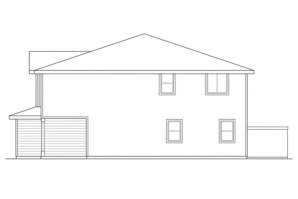 Exterior - Other Elevation 1 for Traditional House Plan #124-816 - 8 bed, 5 bath