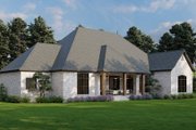 European Style House Plan - 4 Beds 4 Baths 2849 Sq/Ft Plan #923-16 Exterior 