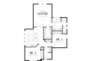 Craftsman Style House Plan - 3 Beds 2.5 Baths 2079 Sq/Ft Plan #48-118 