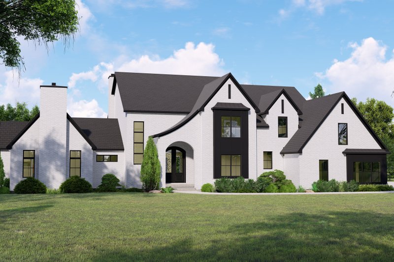 Home Plan - European Exterior - Front Elevation Plan #1064-125