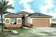 Cottage Style House Plan - 3 Beds 2 Baths 1671 Sq/Ft Plan #420-110 