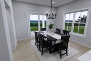 Craftsman Style House Plan - 4 Beds 3 Baths 2165 Sq/Ft Plan #51-1338 